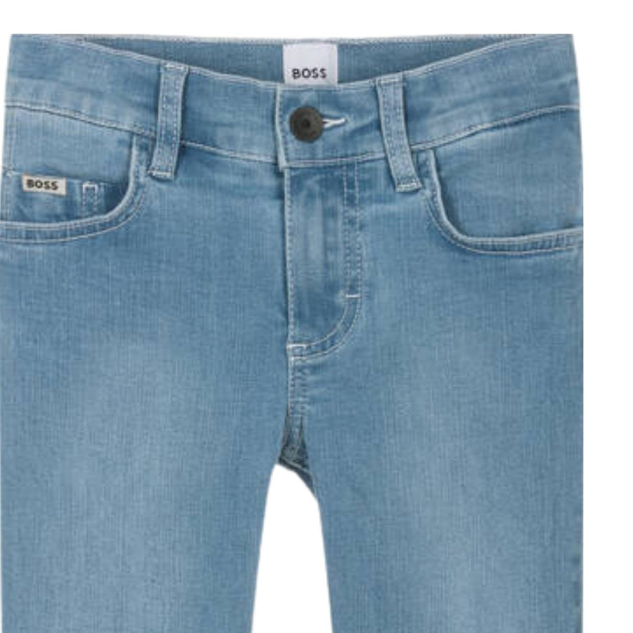 BOSS Kids Slim Fit Denim Jeans