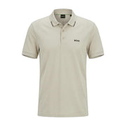 BOSS Regular Fit Swing Paddy Beige Polo Shirt