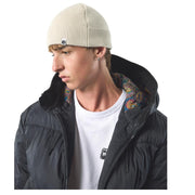 Pretty Green Cotton Blend Norbury Stone Beanie