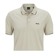 BOSS Regular Fit Swing Paddy Beige Polo Shirt