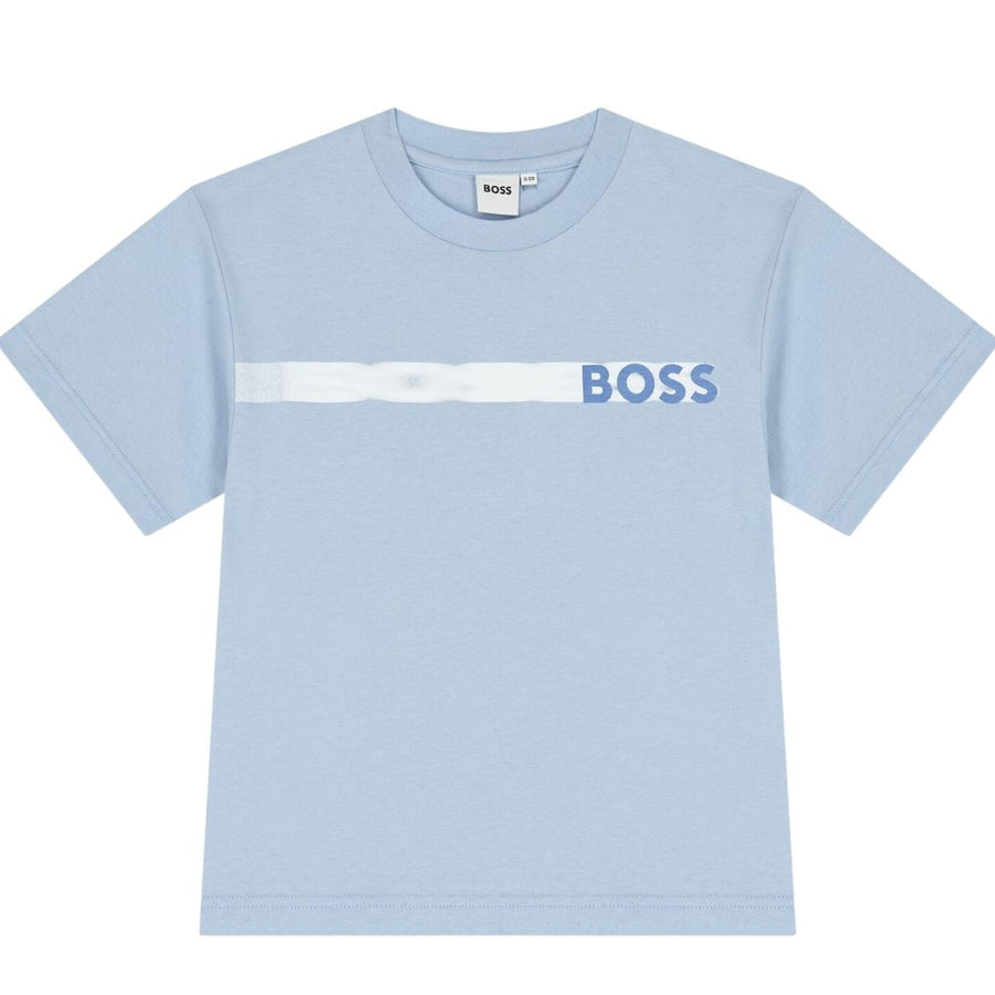 BOSS Kids Blue/Navy T-Shirt & Short Set