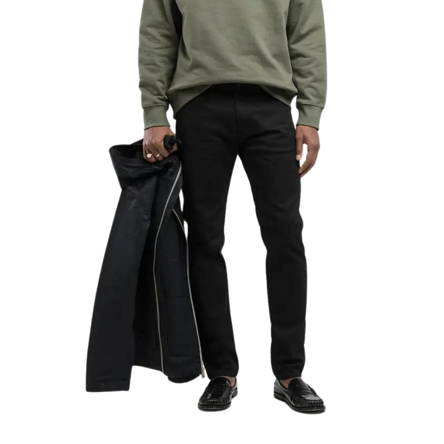 Replay Anbass Black Slim Fit Denim Jeans