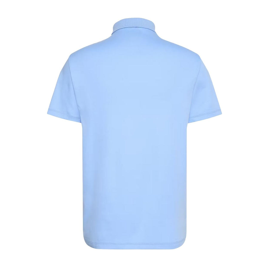 Calvin Klein Embroidered Logo Track Blue Polo Shirt