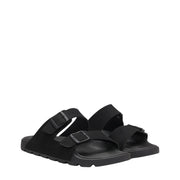 BOSS Surfley Black Two Strap Slides