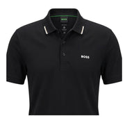 BOSS Regular Fit Swing Paddy Black Polo Shirt