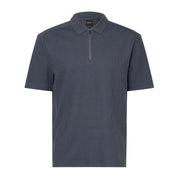 BOSS Ribnylon Blue Polo Shirt