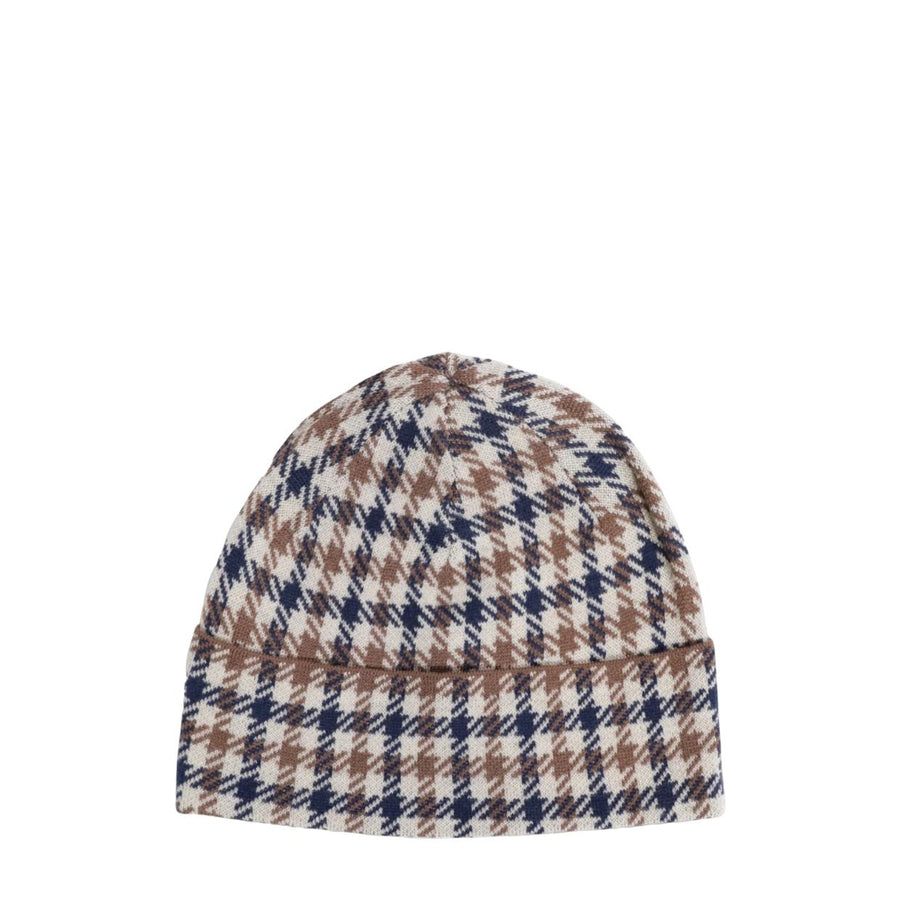 Aquascutum Active Club Check Beanie
