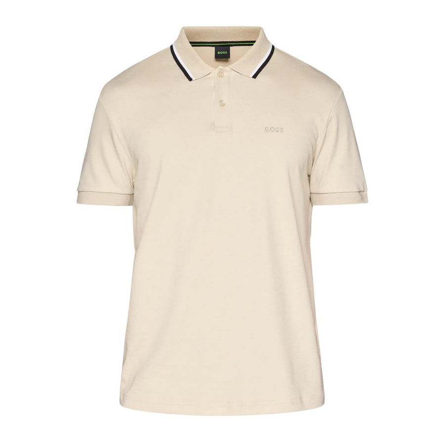 BOSS Join Paddy Slim Fit Beige Polo Shirt