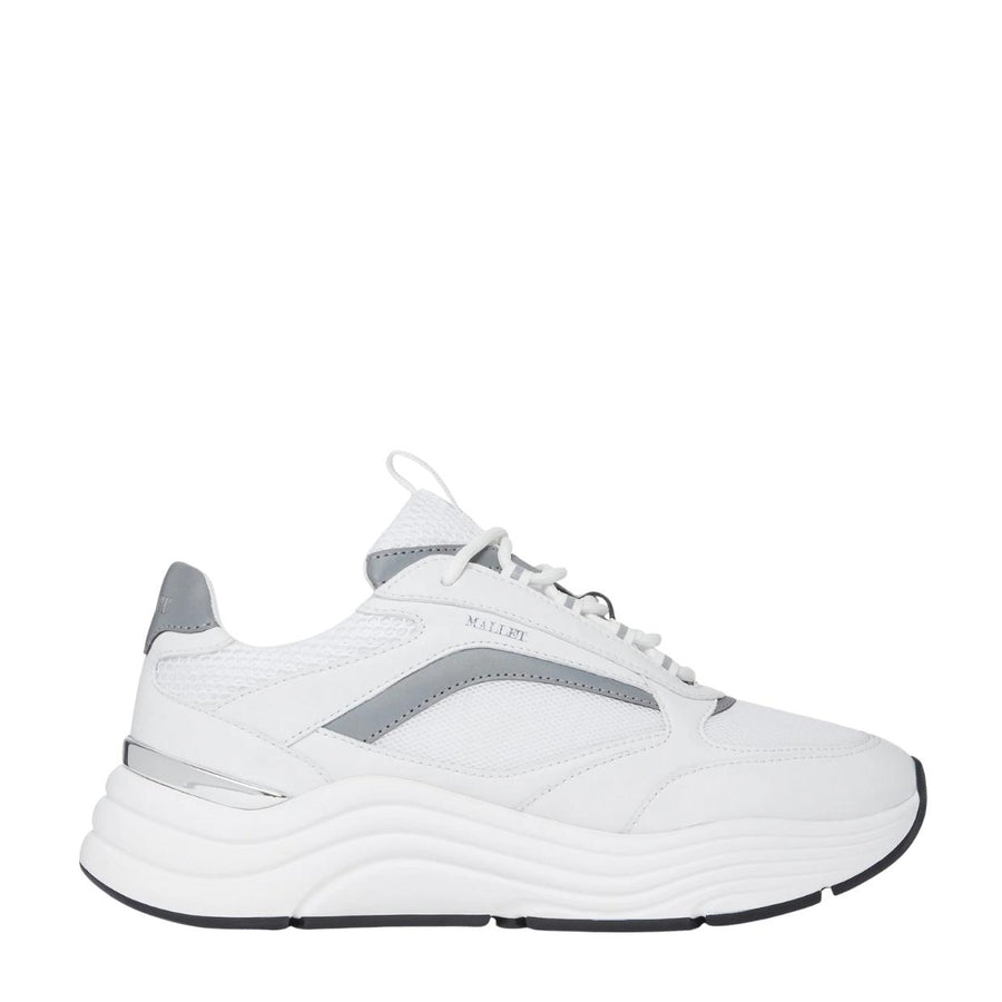 Mallet London Cyrus 2.0 Reflect White Trainers