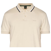 BOSS Join Paddy Slim Fit Beige Polo Shirt