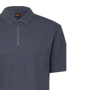BOSS Ribnylon Blue Polo Shirt