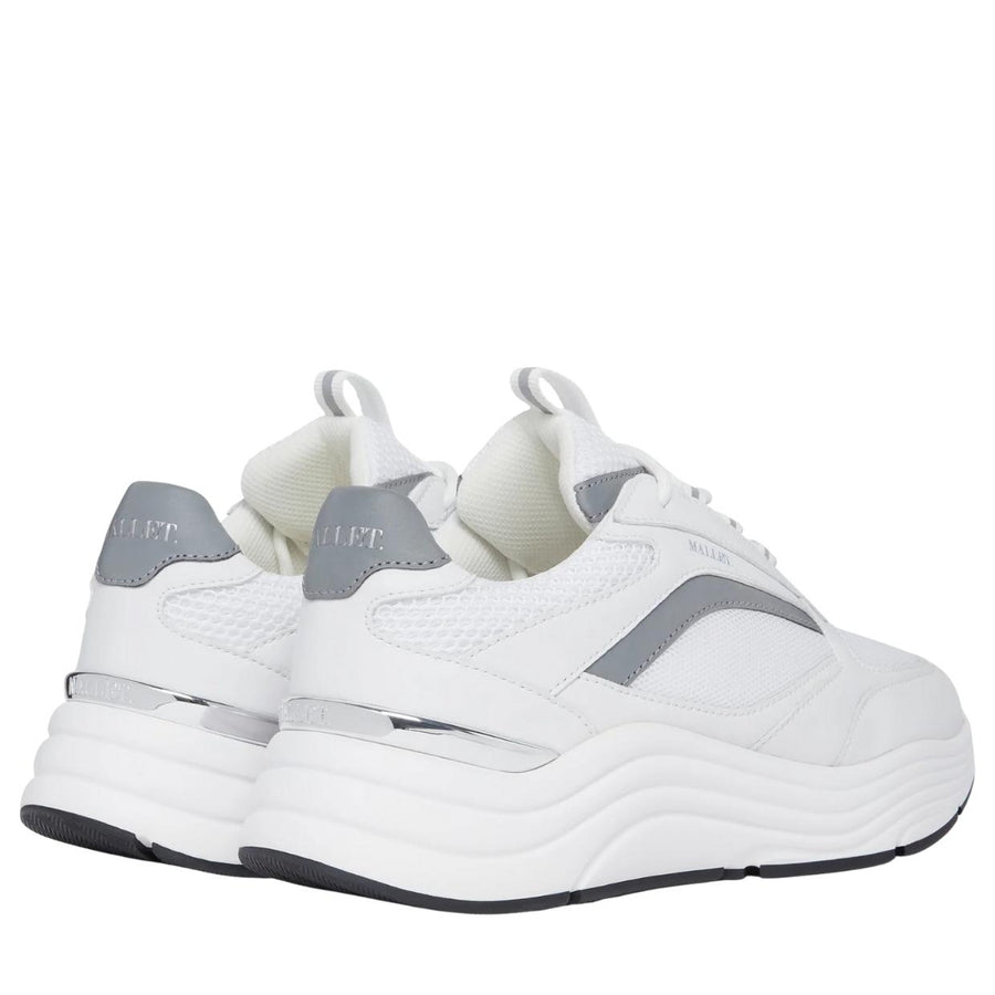 Mallet London Cyrus 2.0 Reflect White Trainers
