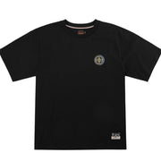 EVISU Printed Flying Dragon Daicock Black T-Shirt