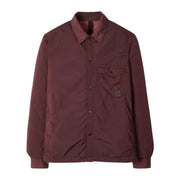 Paul Smith Lightweight Nylon Burgundy Overshirt