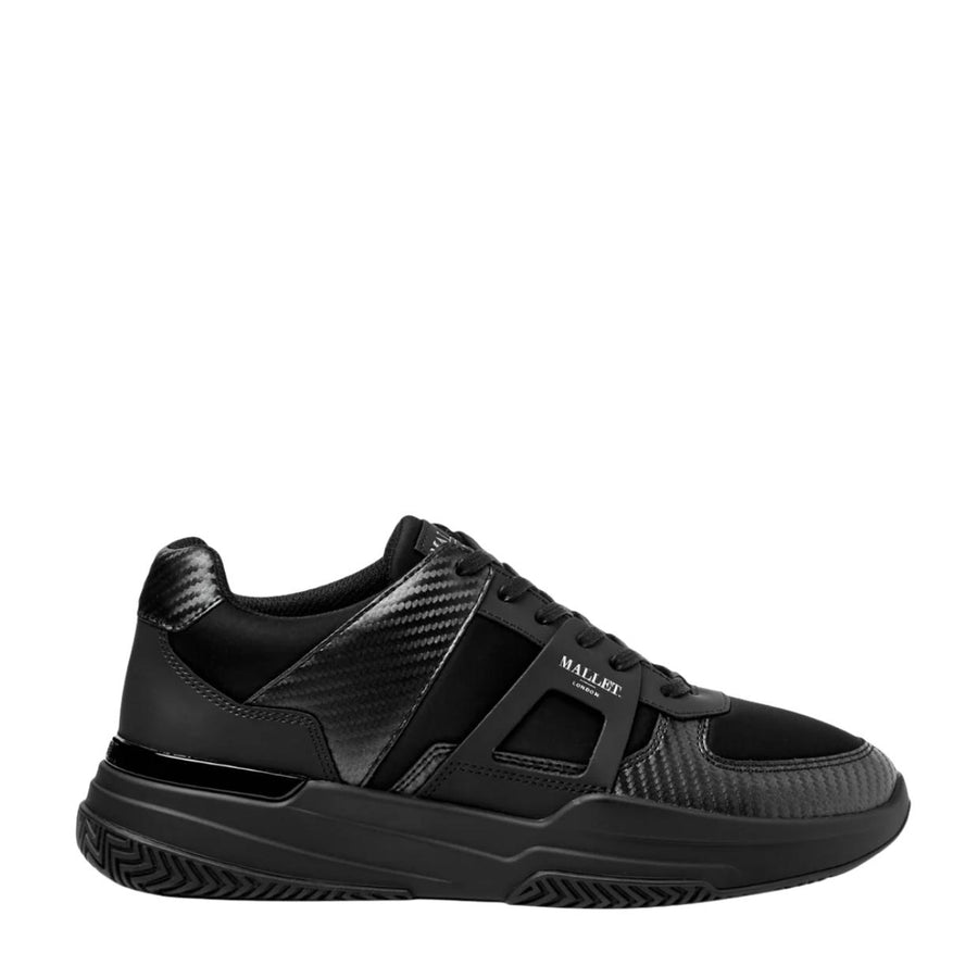 Mallet London Marquess Carbon Fibre Triple Black Trainers