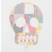 Paul Smith Fabric Skull Print Regular Fit White T-Shirt