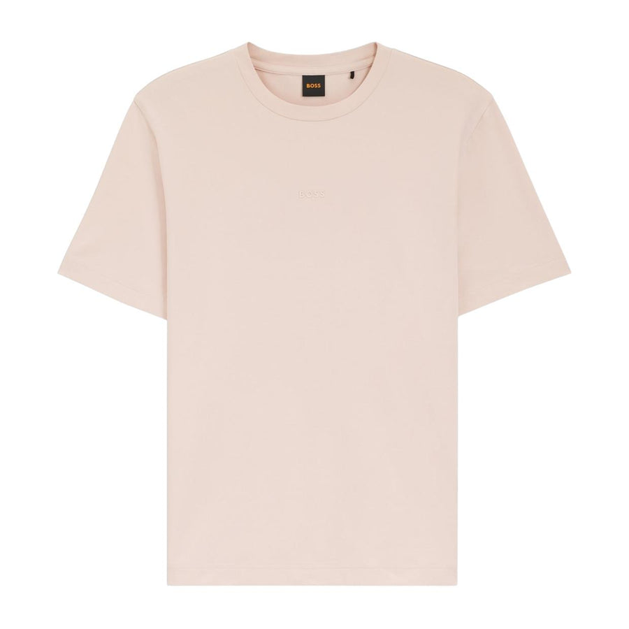 BOSS Contrast Logo Relaxed Fit Pink TChup T-Shirt