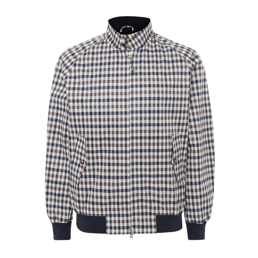 Aquascutum Active Archival Harrington Club Check Jacket