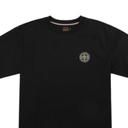 EVISU Printed Flying Dragon Daicock Black T-Shirt