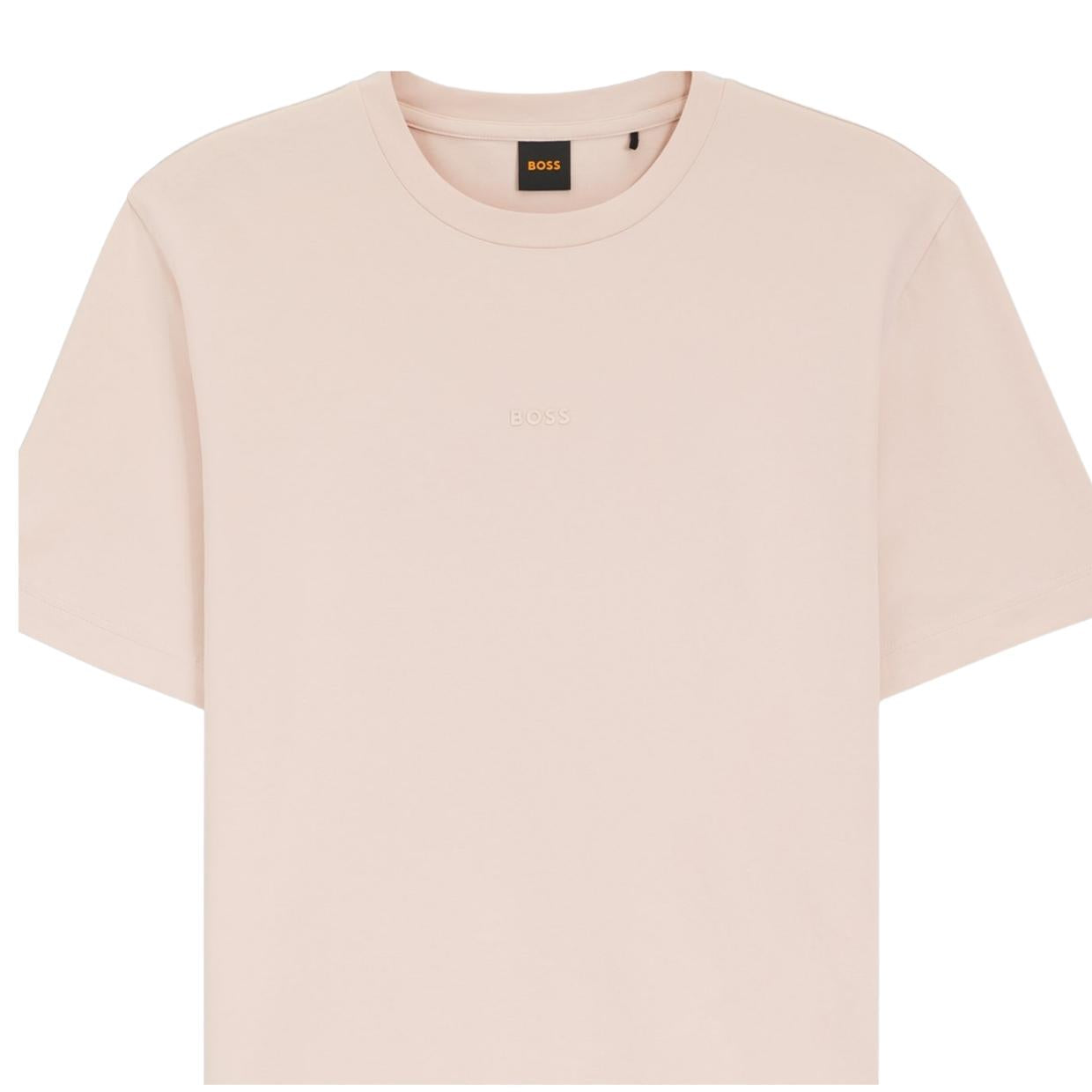 BOSS Contrast Logo Relaxed Fit Pink TChup T-Shirt