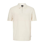 Paul Smith Textured Stripe Off White Polo Shirt
