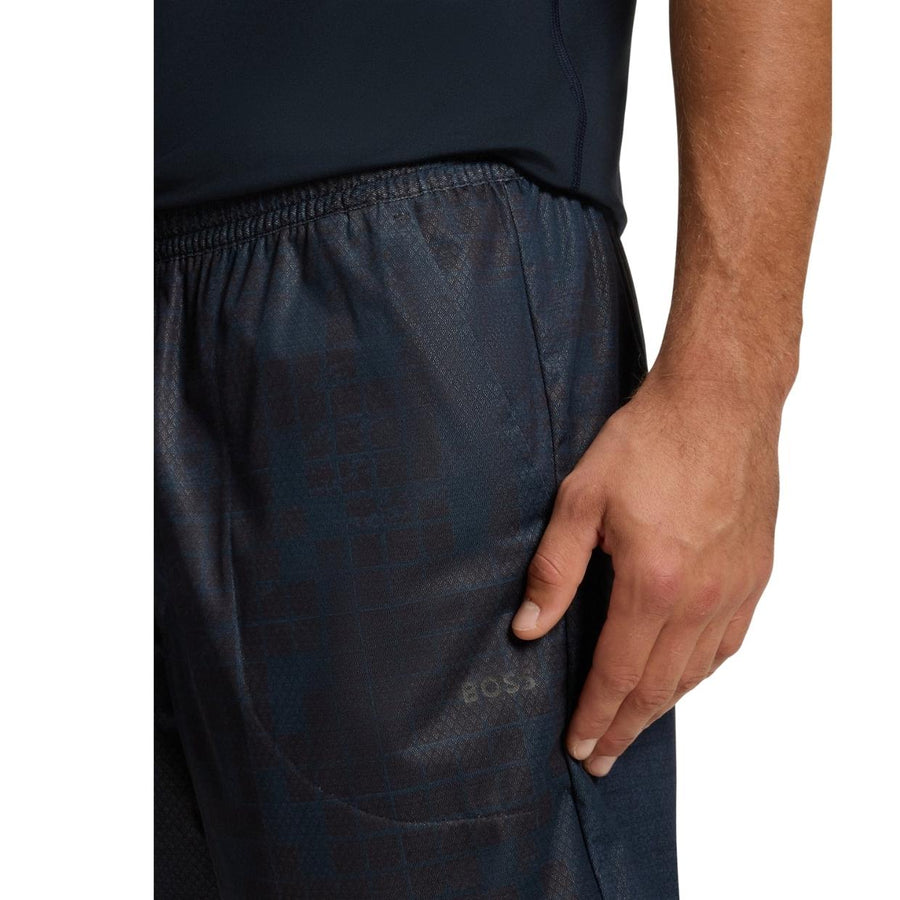 BOSS Lightweight Jump Navy Active Shorts