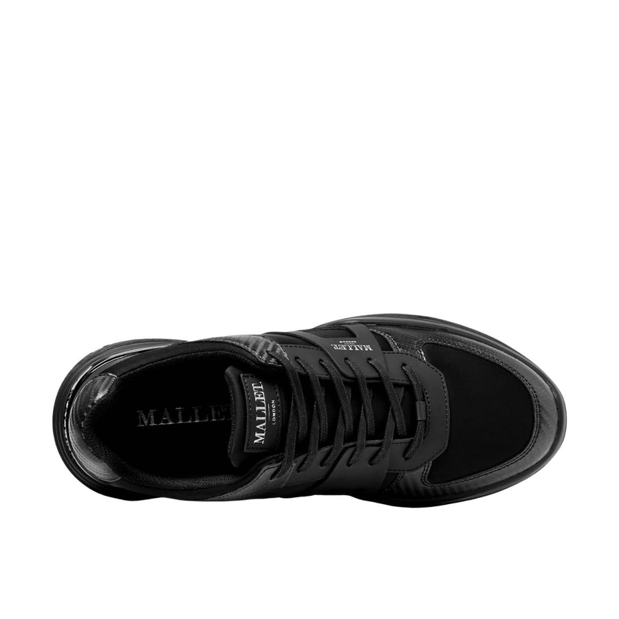 Mallet London Marquess Carbon Fibre Triple Black Trainers