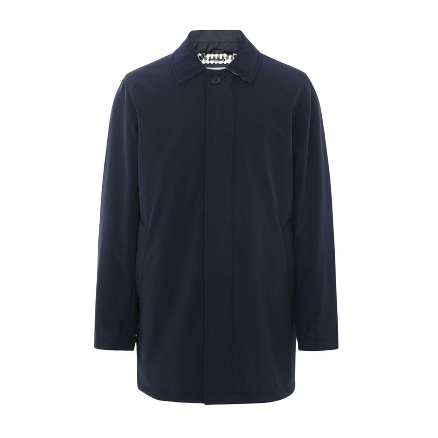Aquascutum Active Soft Shell Navy Trench Coat