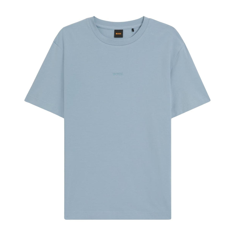 BOSS Contrast Logo Relaxed Fit Blue TChup T-Shirt