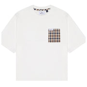 Aquascutum Active Iconic Pocket Old White T-Shirt