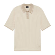 Paul Smith Regular Fit Short Sleeve Off-White Sweater Polo Shirt