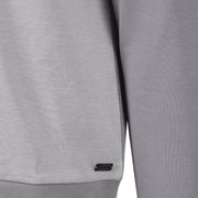 BOSS Contrast Pipping Grey Half Zip Tracksuit Jacket