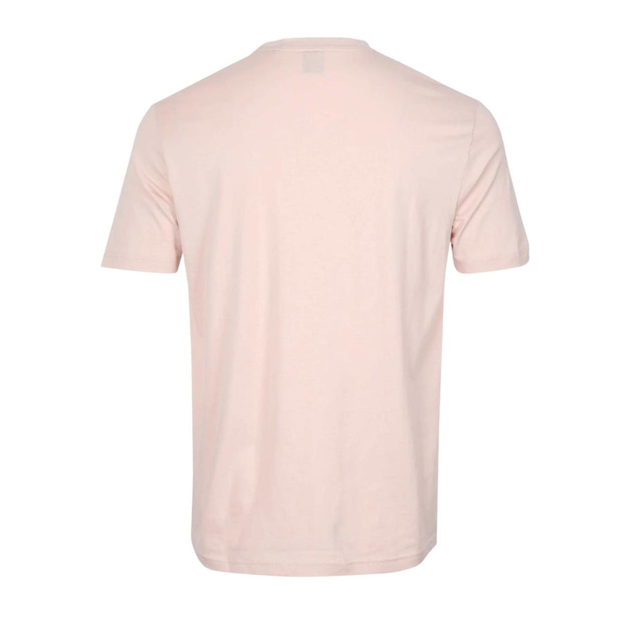 BOSS Graphic Print Cotton Jersey Pink T-Shirt