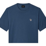 Paul Smith Organic Cotton Zebra Logo Navy T-Shirt