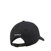 MA.STRUM Logo Badge Jet Black Baseball Cap