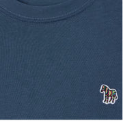 Paul Smith Organic Cotton Zebra Logo Navy T-Shirt