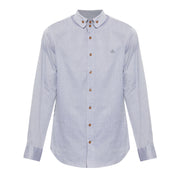 Vivienne Westwood 2 Button Krall Oxford Evening Blue Shirt