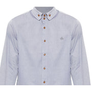 Vivienne Westwood 2 Button Krall Oxford Evening Blue Shirt