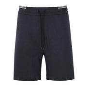 BOSS Regular Fit Cotton Blend Navy Shorts