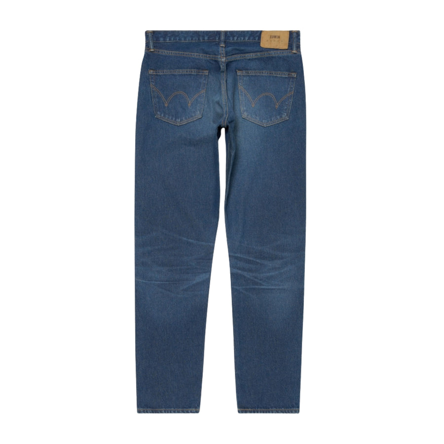 EDWIN Regular Tapered Blue Dark Used Jeans