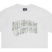 Billionaire Boys Club Tri-Tone Arch Logo White T-Shirt