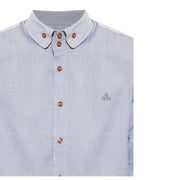 Vivienne Westwood 2 Button Krall Oxford Evening Blue Shirt