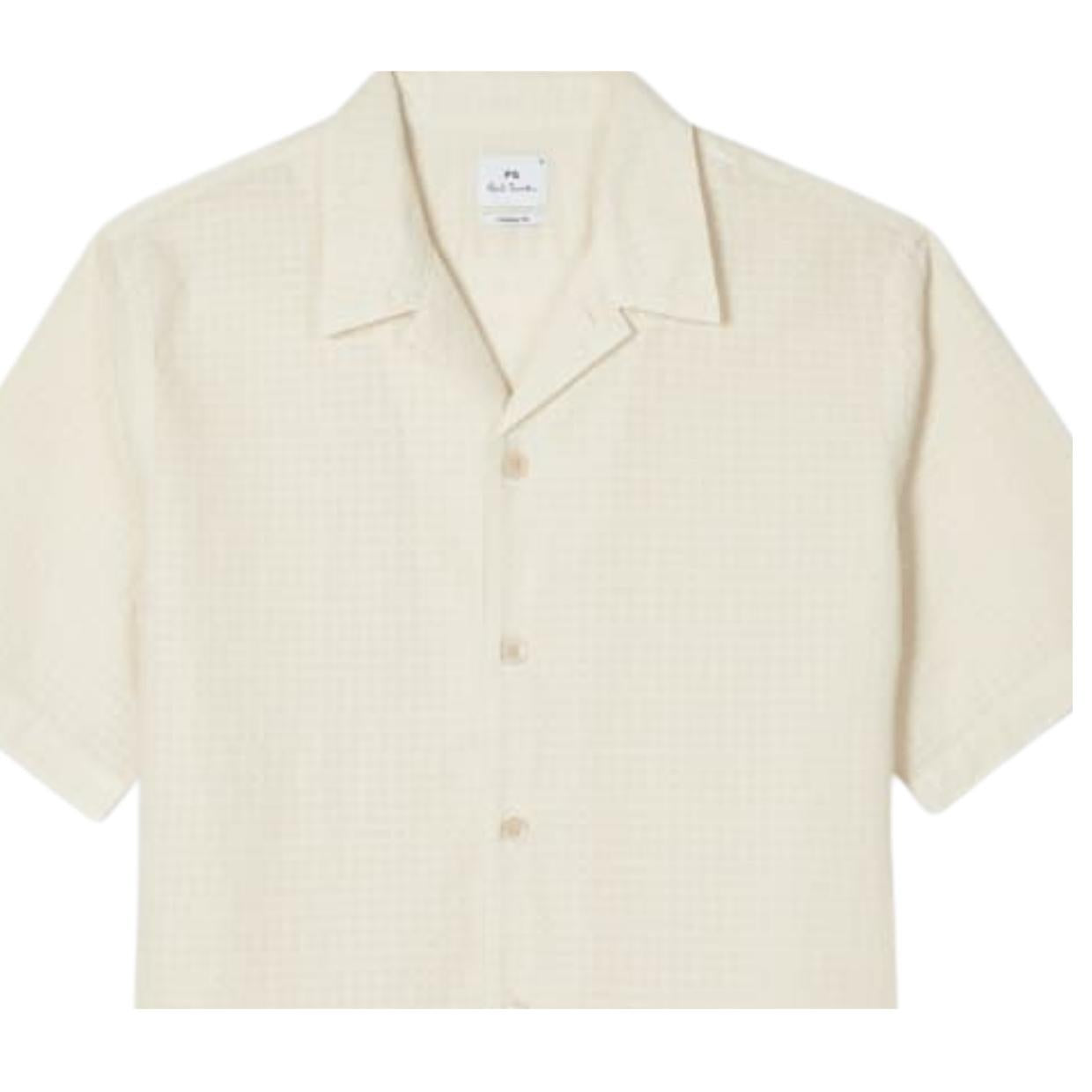 Paul Smith Casual Fit Off-White Lightweight Shirt