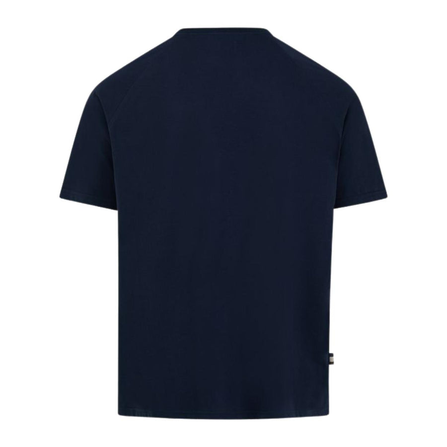 Aquascutum Active Raglan Pocket Navy T-Shirt