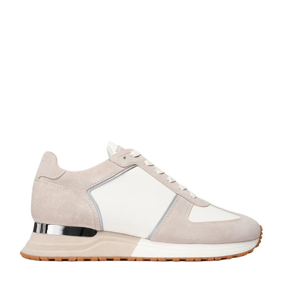 Mallet London New North Beige Suede Trainers - Main Image