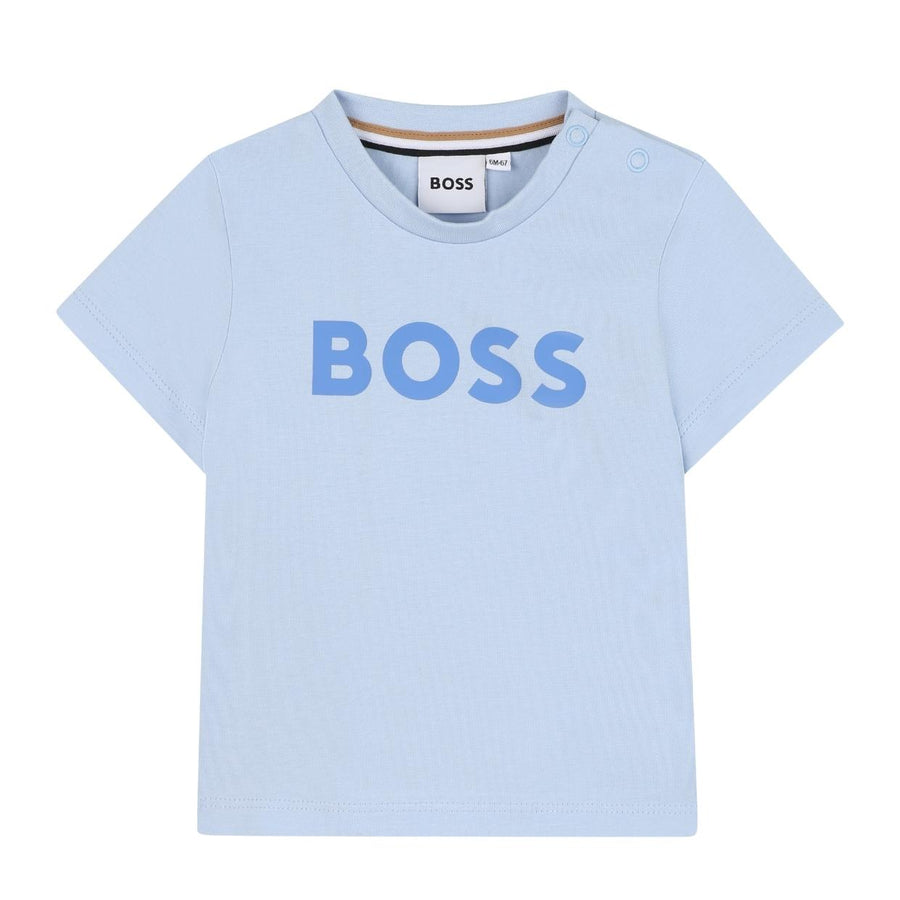 BOSS Baby Printed Logo Persian Blue T-Shirt