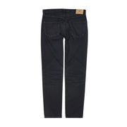 EDWIN Regular Tapered Black Deep Dark Used Denim Jeans