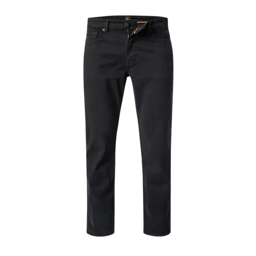 BOSS Delaware Bo Cobra Slim Fit Black Stretch Denim Jeans