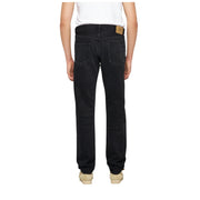 EDWIN Regular Tapered Black Deep Dark Used Denim Jeans