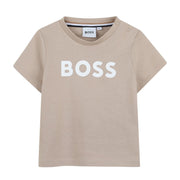 BOSS Baby Printed Logo Stone T-Shirt